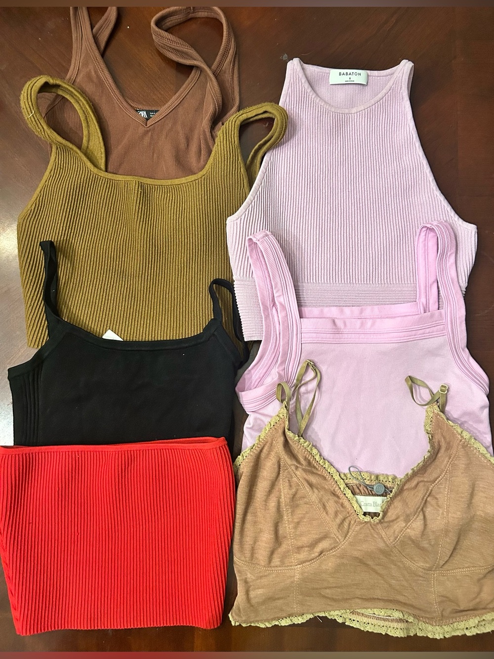 Bundle of Tops Babaton/ Out From Under/ Zara